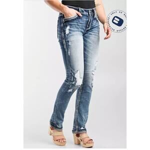 Rock Revival Yui Easy Straight Jeans Size 31